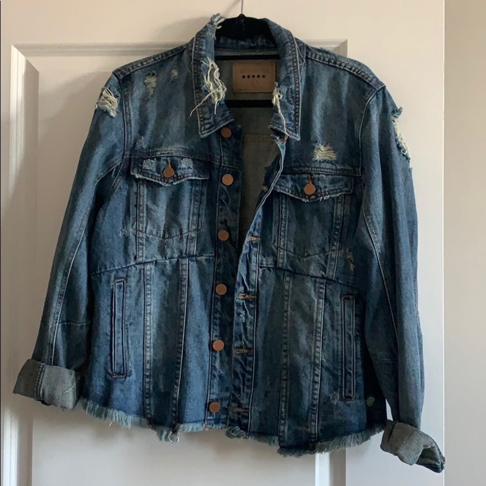 Blank NYC Oversized Jean Jacket
